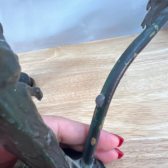 Vintage Metal fairy/ nymph table lamps read description - Picture 4 of 9